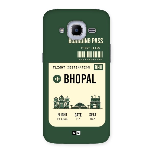 Bhopal Boarding Pass Back Case for Samsung Galaxy J2 2016